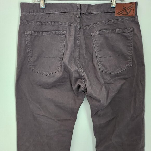 Dockers Straight Fit Pants Gray Stretch Casual Comfortable Mens 34x34‎ EUC - Picture 4 of 13